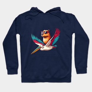 Capybara Pelican Hoodie